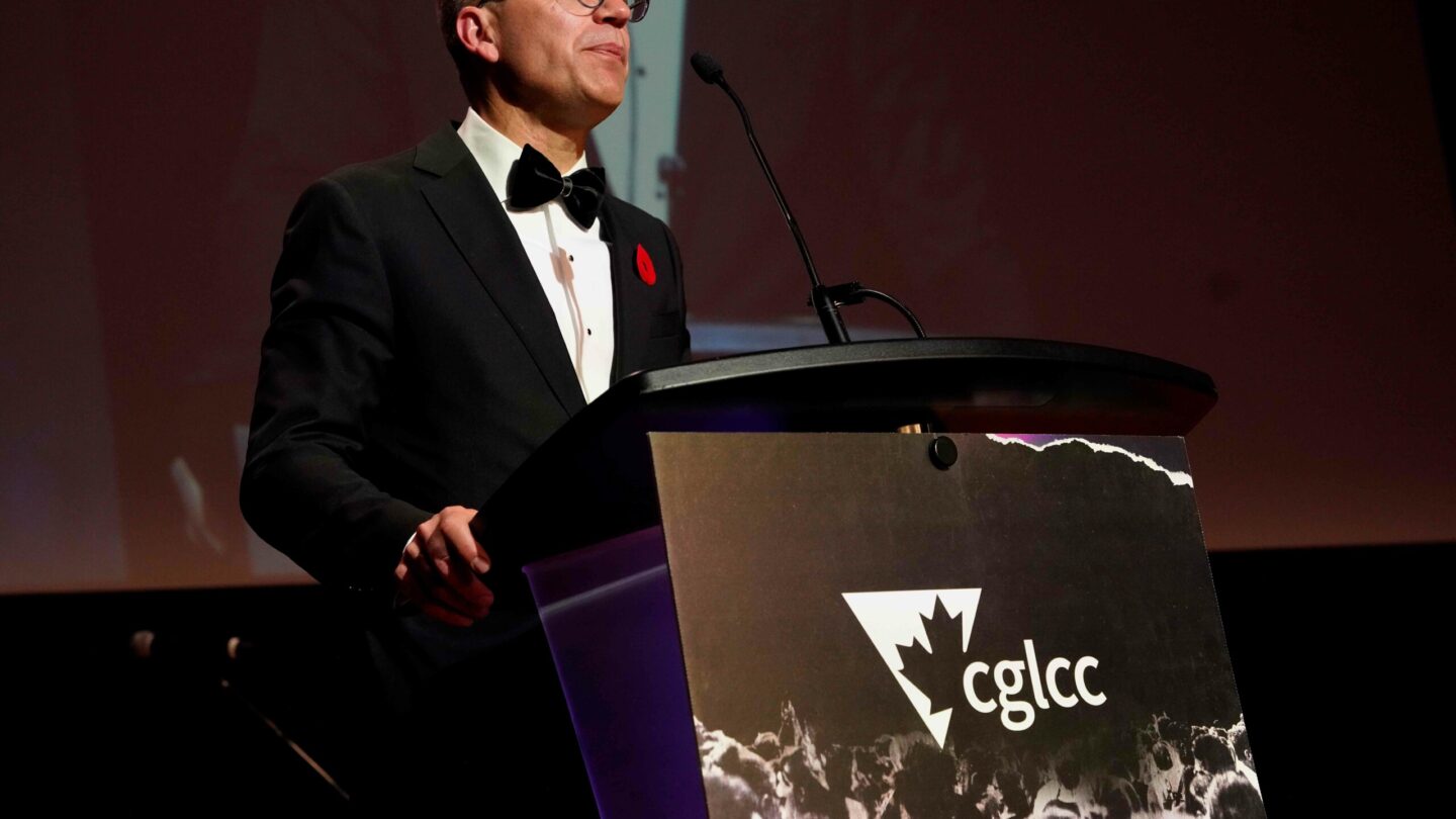 Darrell Schuurman prend la parole au Gala 2022 de la CQCC