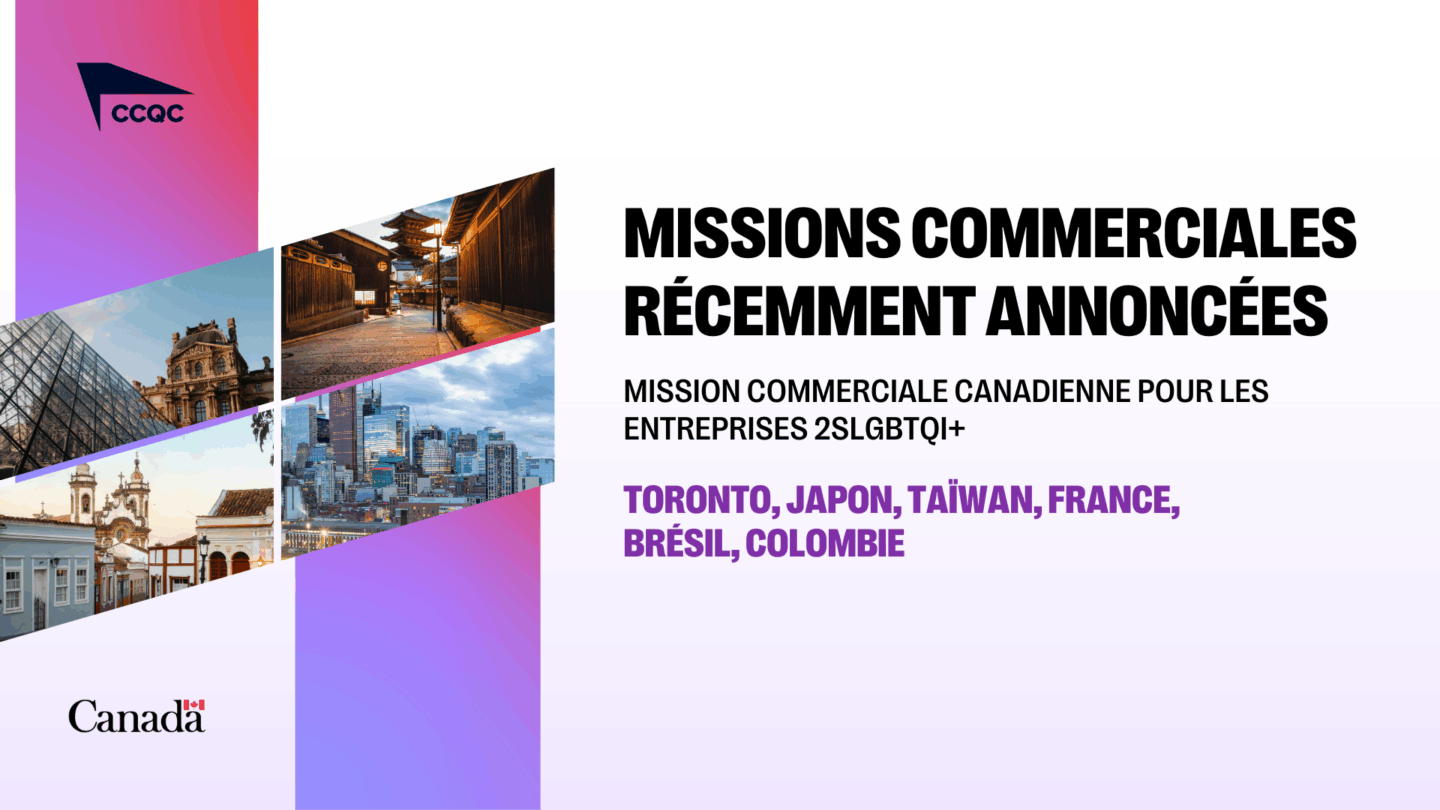 Rejoignez la série de missions commerciales de la CCQC – inscrivez-vous dès aujourd’hui !