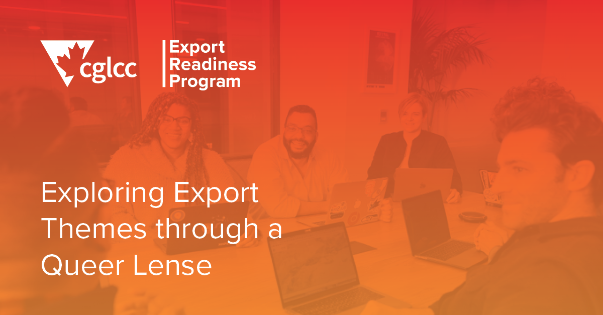 Join our 2SLGBTQI+ Global Export Program now!