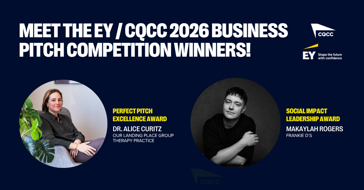 EY and the Canadian Queer Chamber of Commerce Celebrate Outstanding Entrepreneurs at 2026 Pitch Competition 