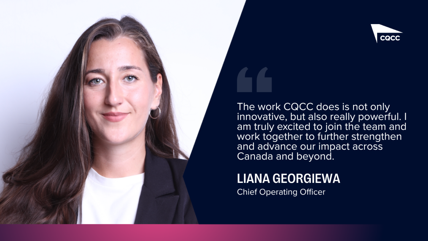 Canadian Queer Chamber of Commerce Welcomes Liana Georgiewa as Chief Operating Officer
